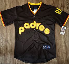 Gwynn San Diego Padres Retro Brown Jersey Small or XL