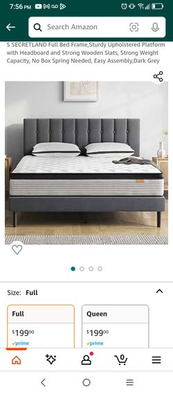 Grey Bed Frame