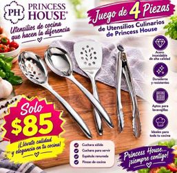 UTENSILIOS DE PRINCESS HOUSE 🌺🌺🌺
