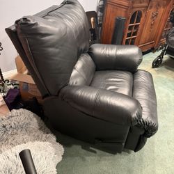 Authentic Leather Recliner 