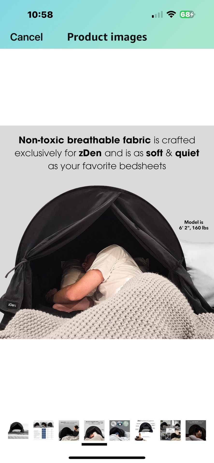 Blackout Bed Canopy