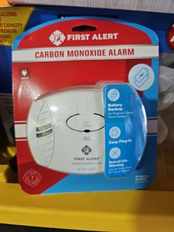 first alert carbon monoxide alarm