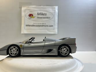 1995 Ferrari F-50 Diecast Model Car: 1/18 Scale By Bburago