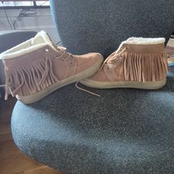 Open Box American Eagle Outfitters Womans Ankle Boots  Brown 