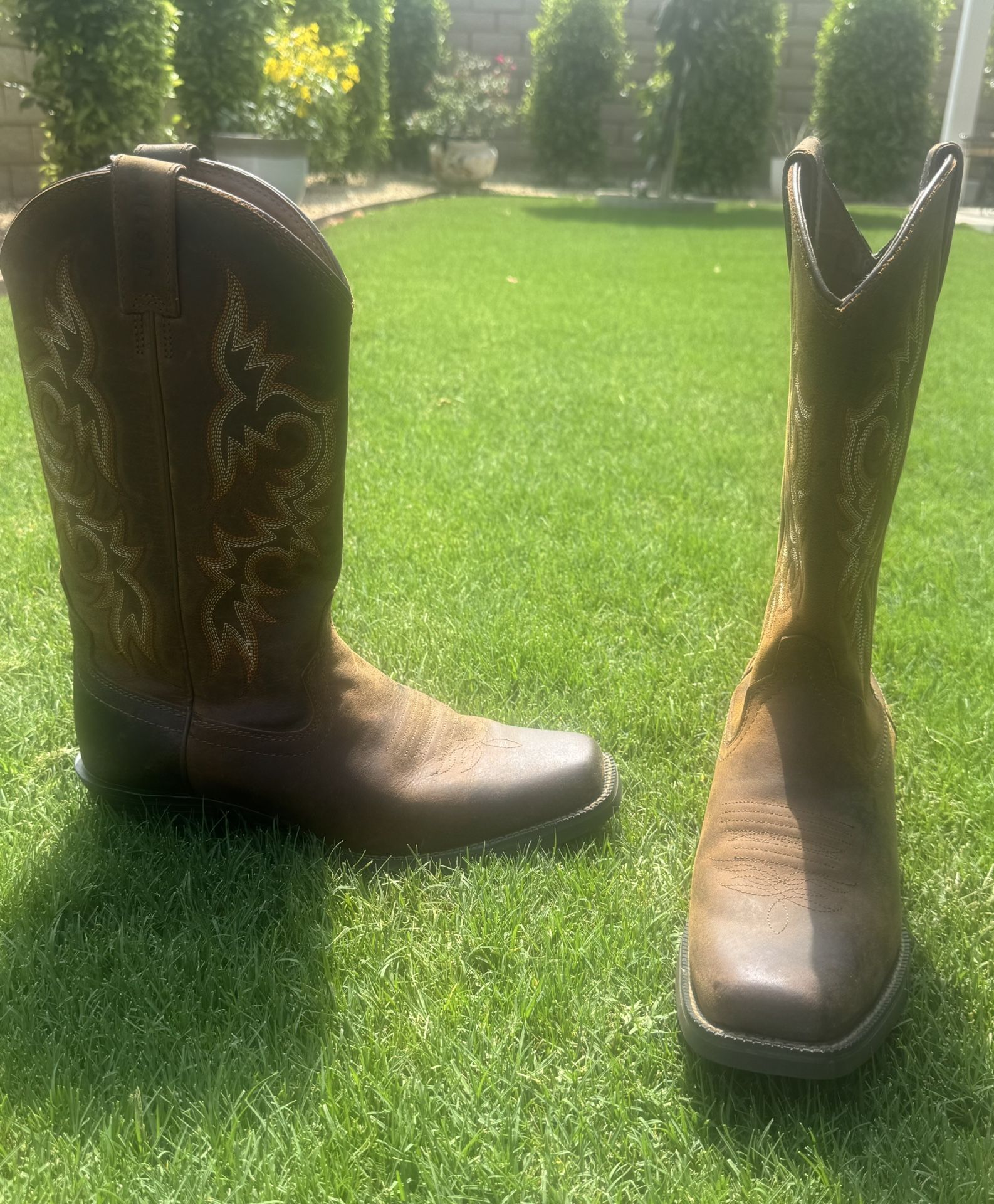 Learher Cowboy Boots