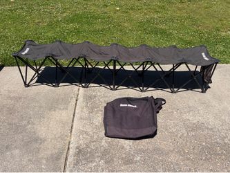 Insta- bench, 6 person collapsible bench