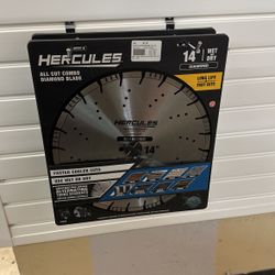 Set Of 2 Hercules Diamond Blade 14”