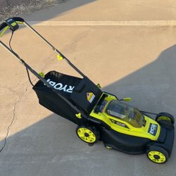 Ryobi ONE+ HP 18V Brushless 16 in. Cordless Battery Walk Behind Push Lawn Mower