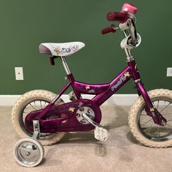 Toddler Bike - 12-inch Giant “ Pudd’n “ bicycle w/ training wheels