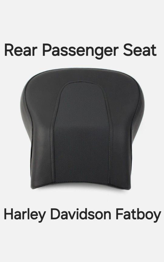 OEM Part For 2000 To 2006 Harley-Davidson Softail Fatboy Rear Passenger Seat