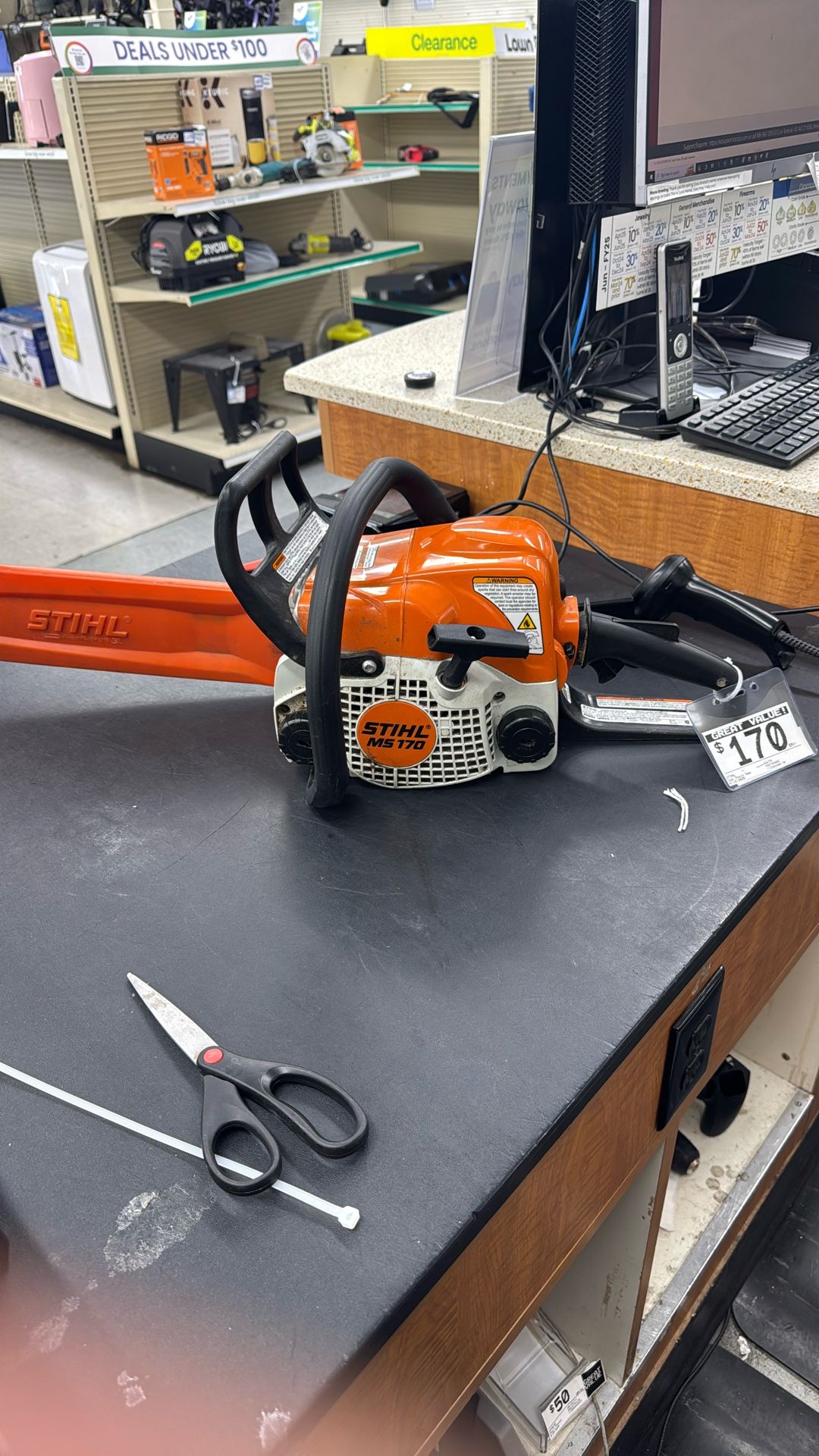 Stihl Gas Chain Saw