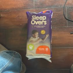 Sleepovers For Girls And Boys Lg/Xl 12 Pack