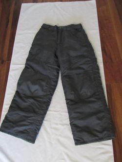 Youth 8/10 Gray Snow Pants, Cherokee