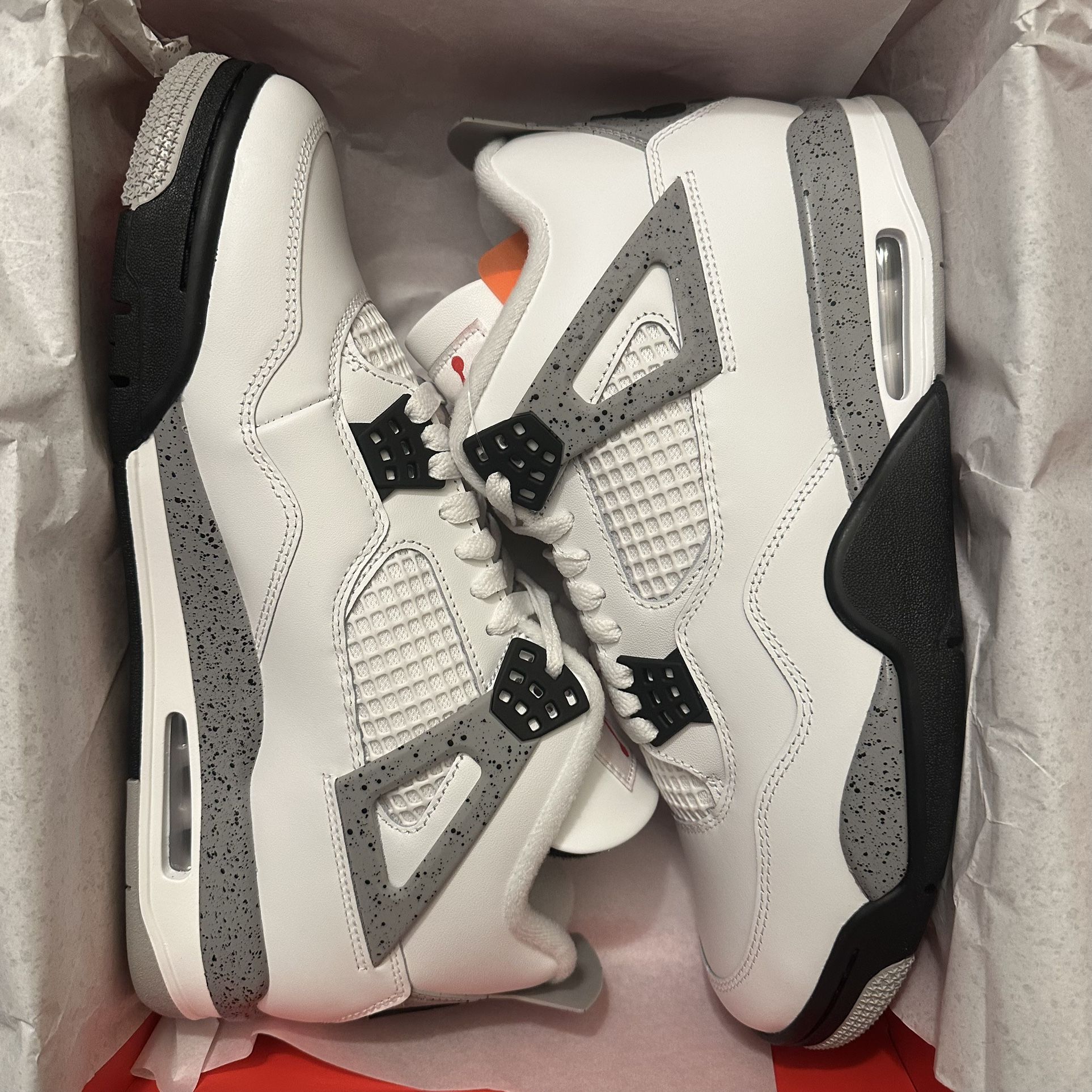 Jordan 4s White Cement 