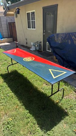 Custom U of A Beer Pong Table