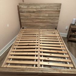 West Elm Queen Bed Frame 