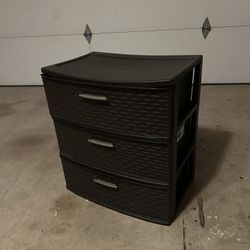 Wide 3-Drawer Tower