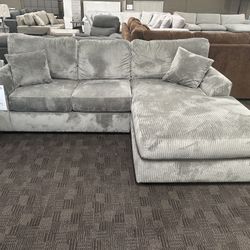 Super Soft Grey Corduroy 