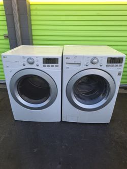 LG Front Load Washer and Dryer Set