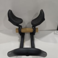 Profile Design Airstryke II Aluminum Aerobar: Ergo Armrest, Matte Black 