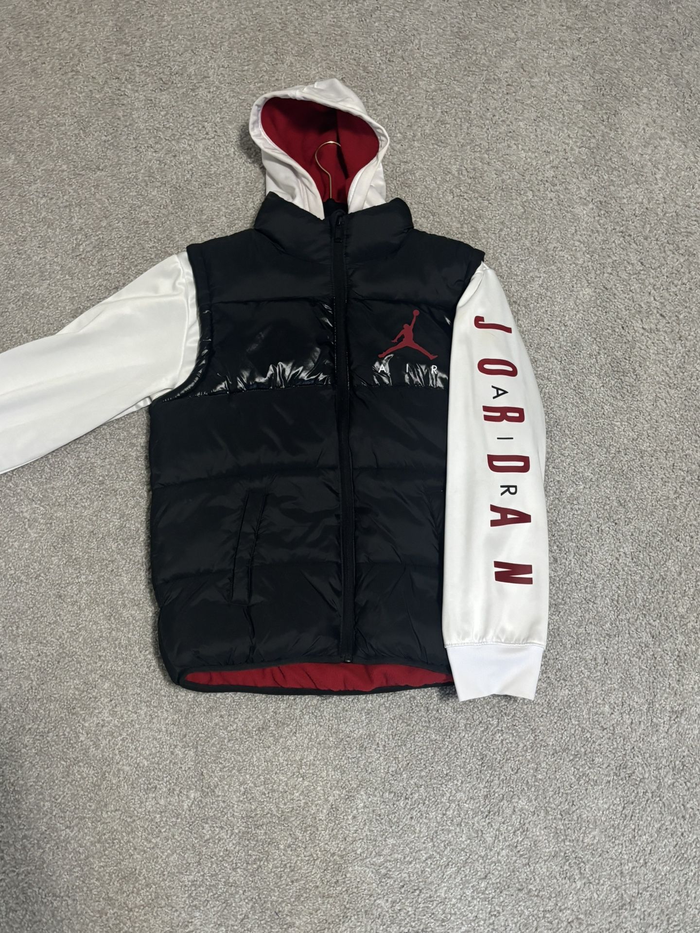 Jordan Puffer Vest and Hoodie Combo