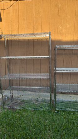 Storage shelves for garage or basement