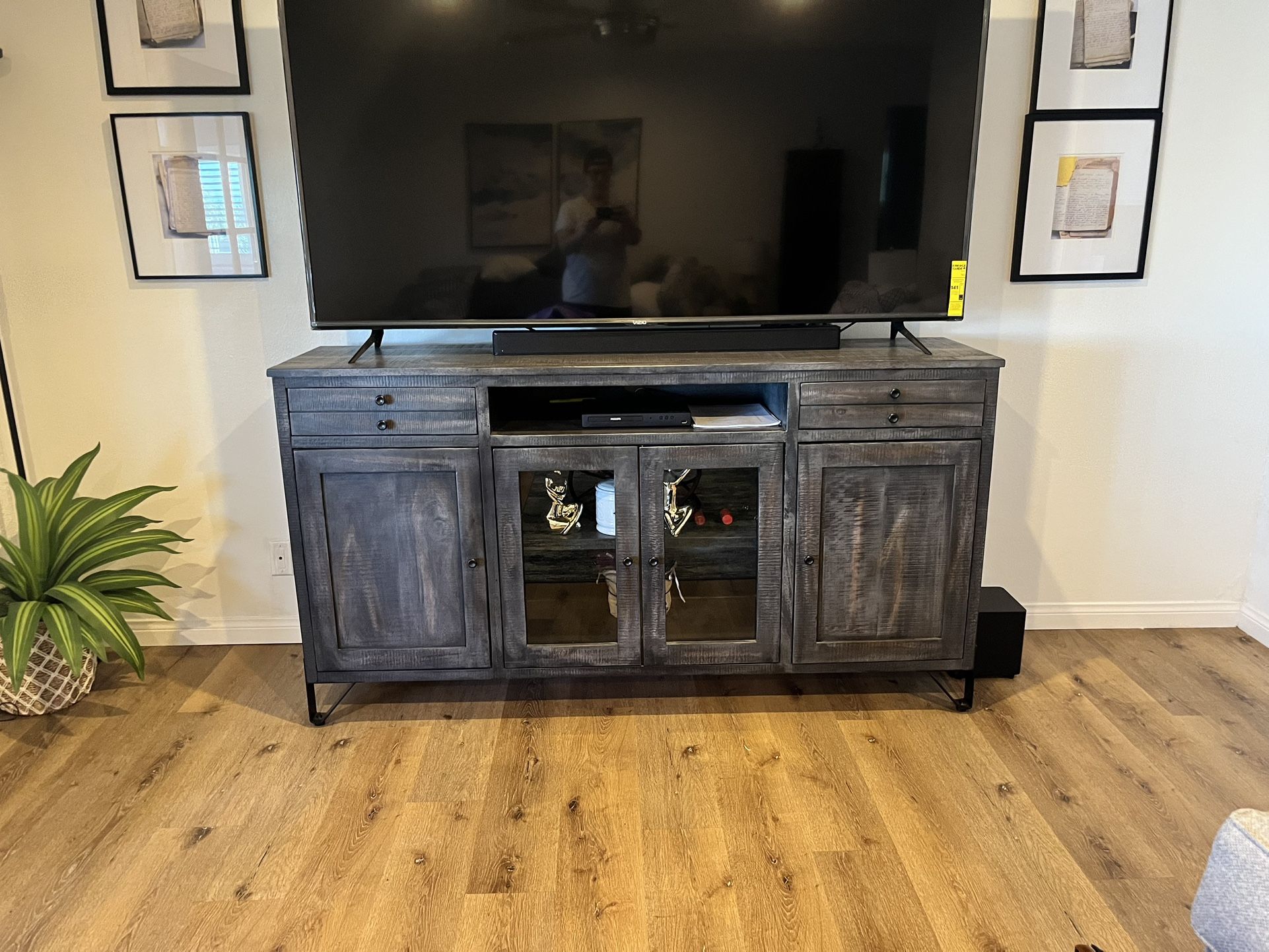Wooden Entertainment Center