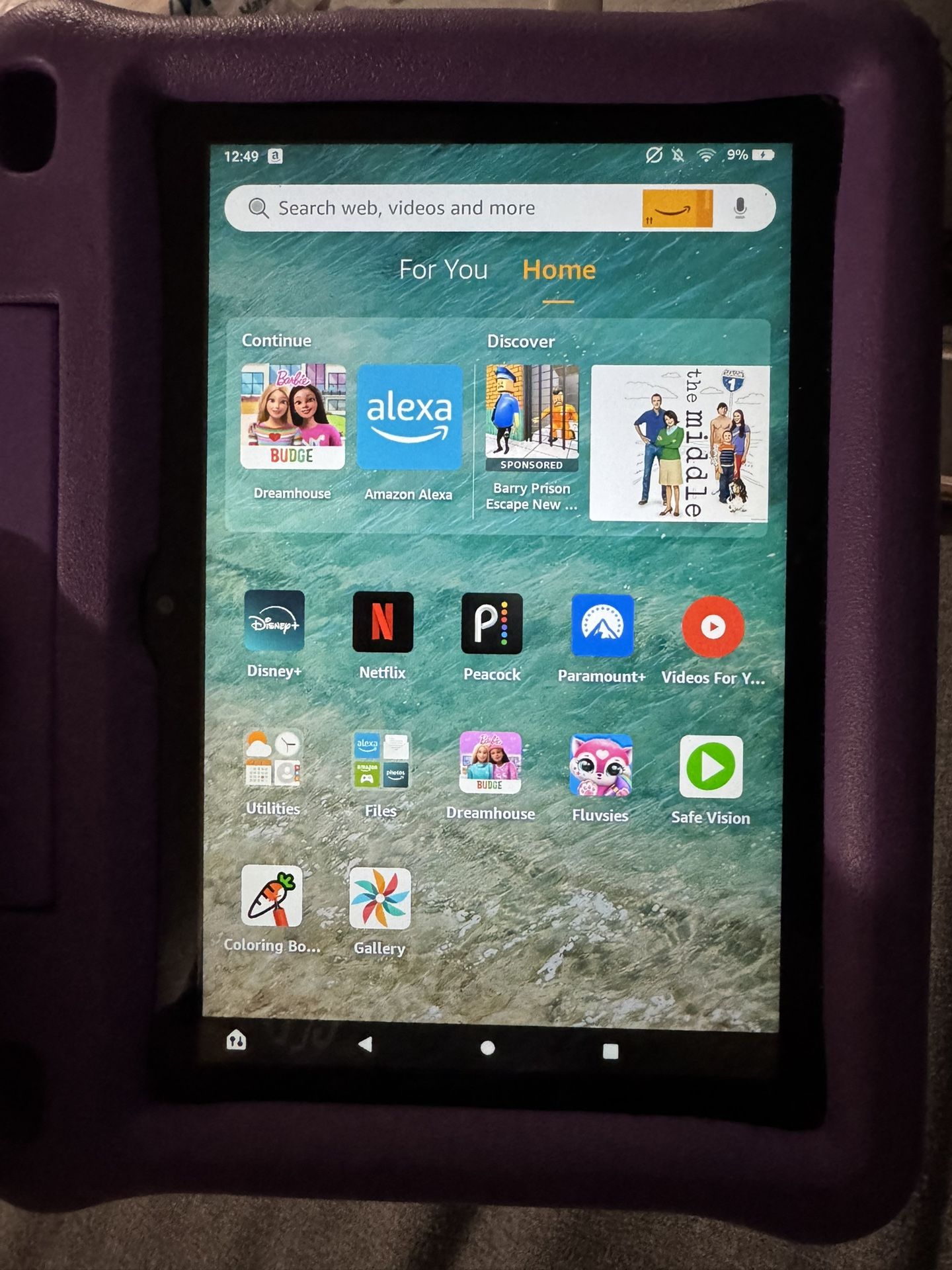 Fire tablet