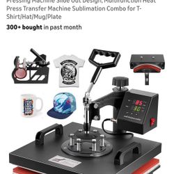 Vevor 5 In 1 Heat Press Machine. 