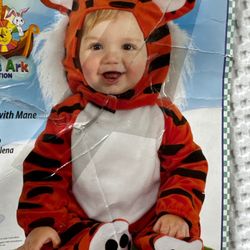Tiger Halloween Costume For 12-18 Months Child 