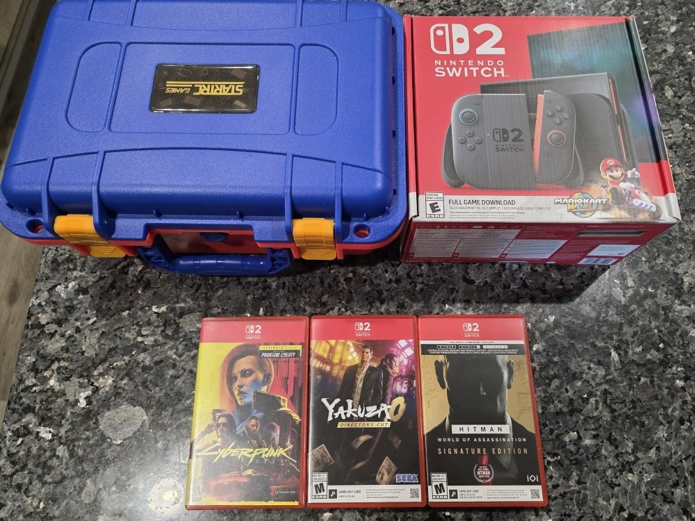 Nintendo Switch 2 With Games And Accessories