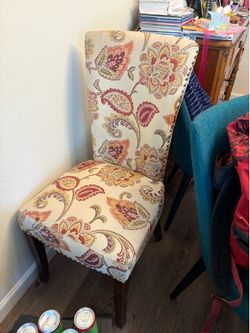 2 upholstered chairs