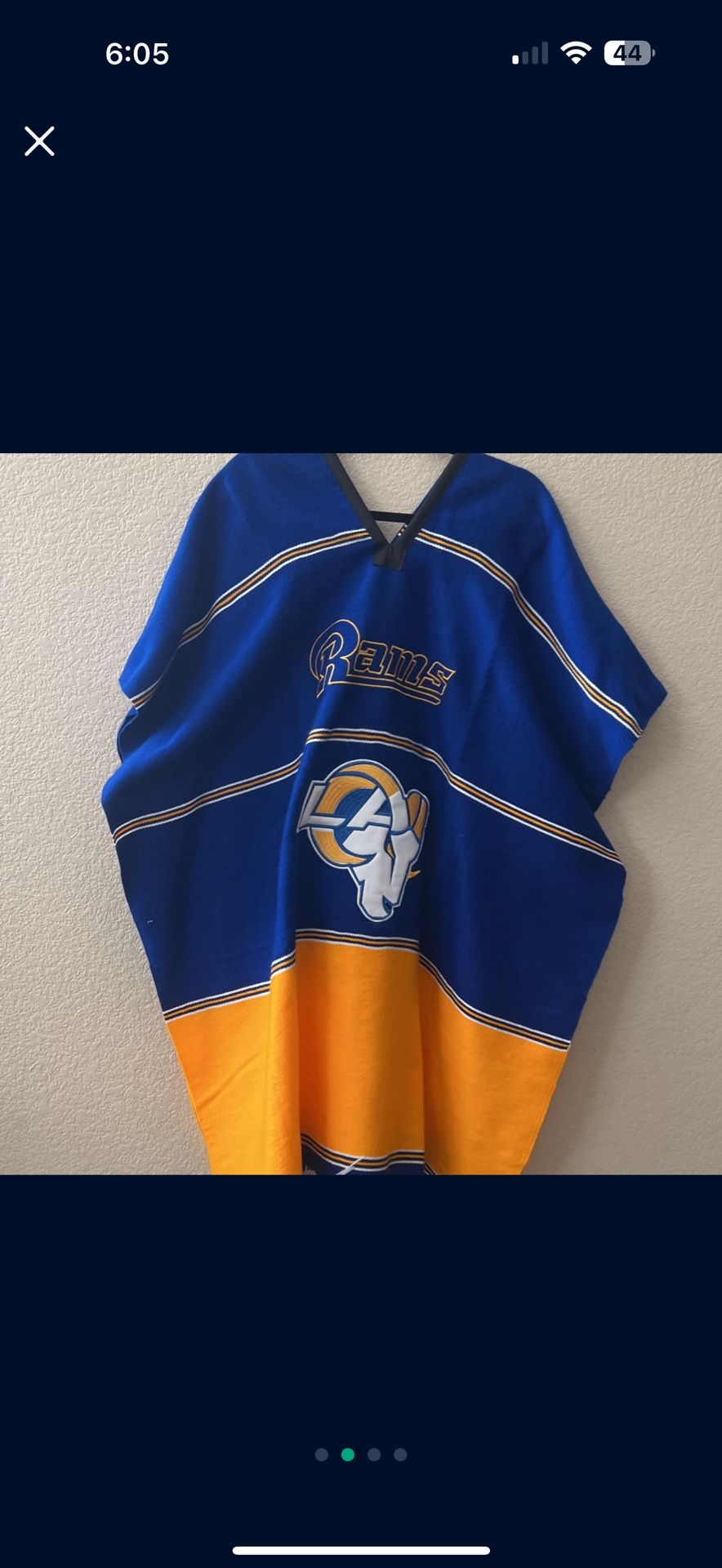 Rams Poncho