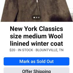 New York Classics Winter Coat