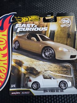 Hot wheels premium fast and furious 1994 honda del sol JDM