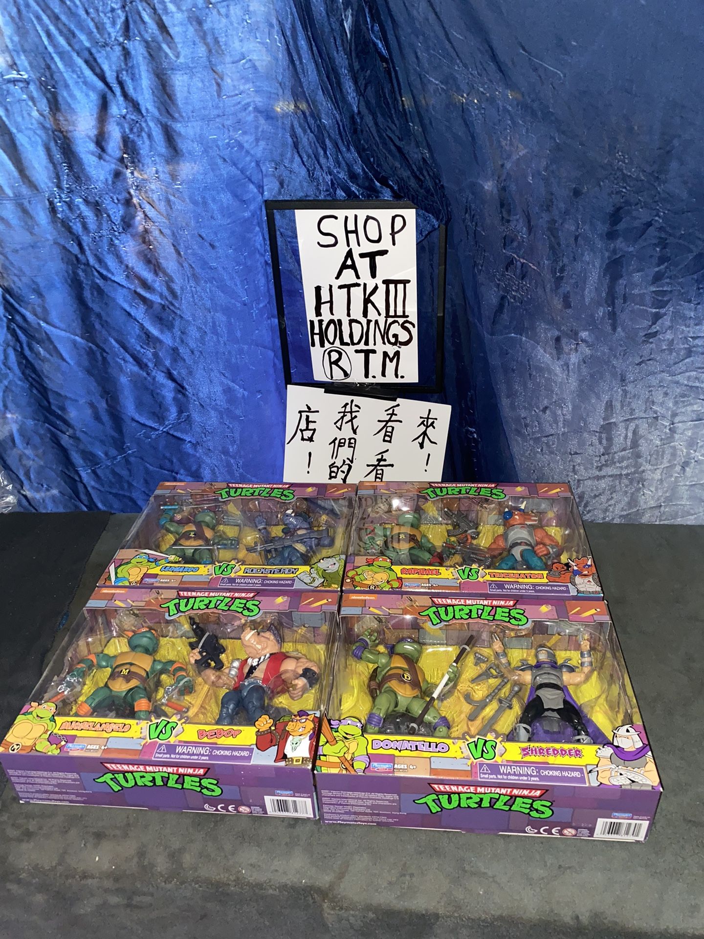 Tmnt 4 Two Packs . All New In Factory Sealed Box.
