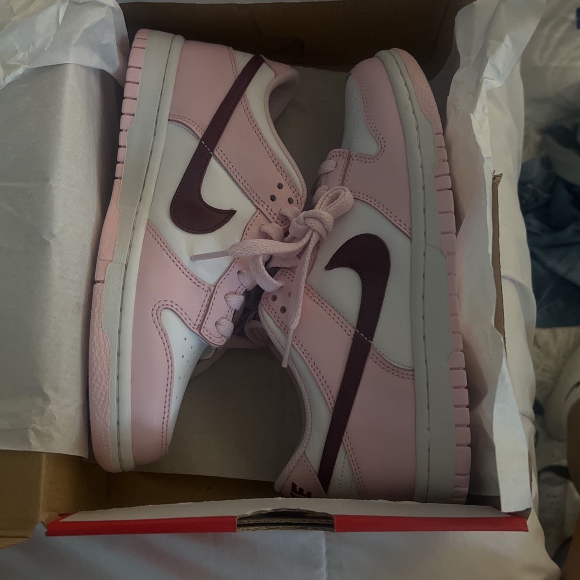 nike dunk low pink foams