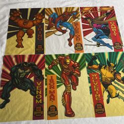 1994 Marvel Universe Cards 6 1/2x10 