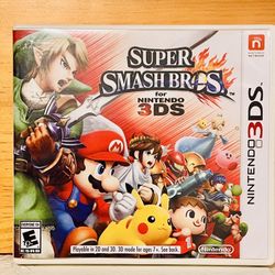 Nintendo 3DS - Super Smash Bros 