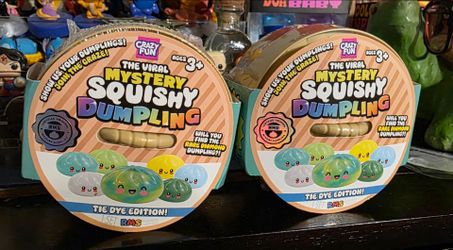 The Viral Mystery Squishy Dumpling, Tie Dye Edition
