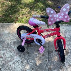 Minnie Mouse Kids Bike 