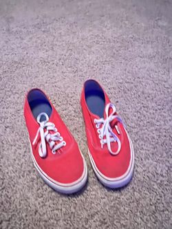 Red Vans 