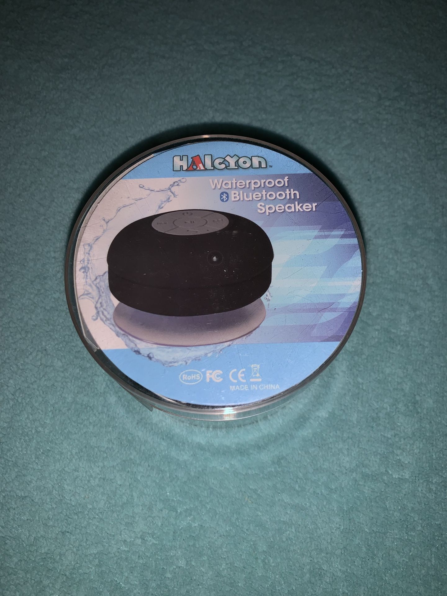 Brand new waterproof portable Bluetooth speaker. Sealed in package