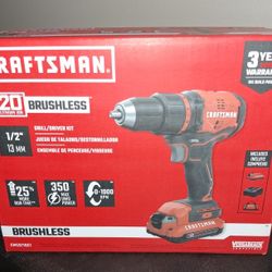Craftsman Brushless  6 1/2 Drill Kit