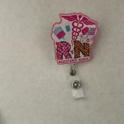 RN Name Badge Holder 