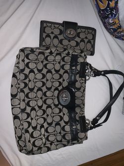 Patching coach wallet and purse
