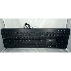 ASUS AK1D Multimedia USB Keyboard w/Volume Control Fn Play Number PADPK130HS1A50