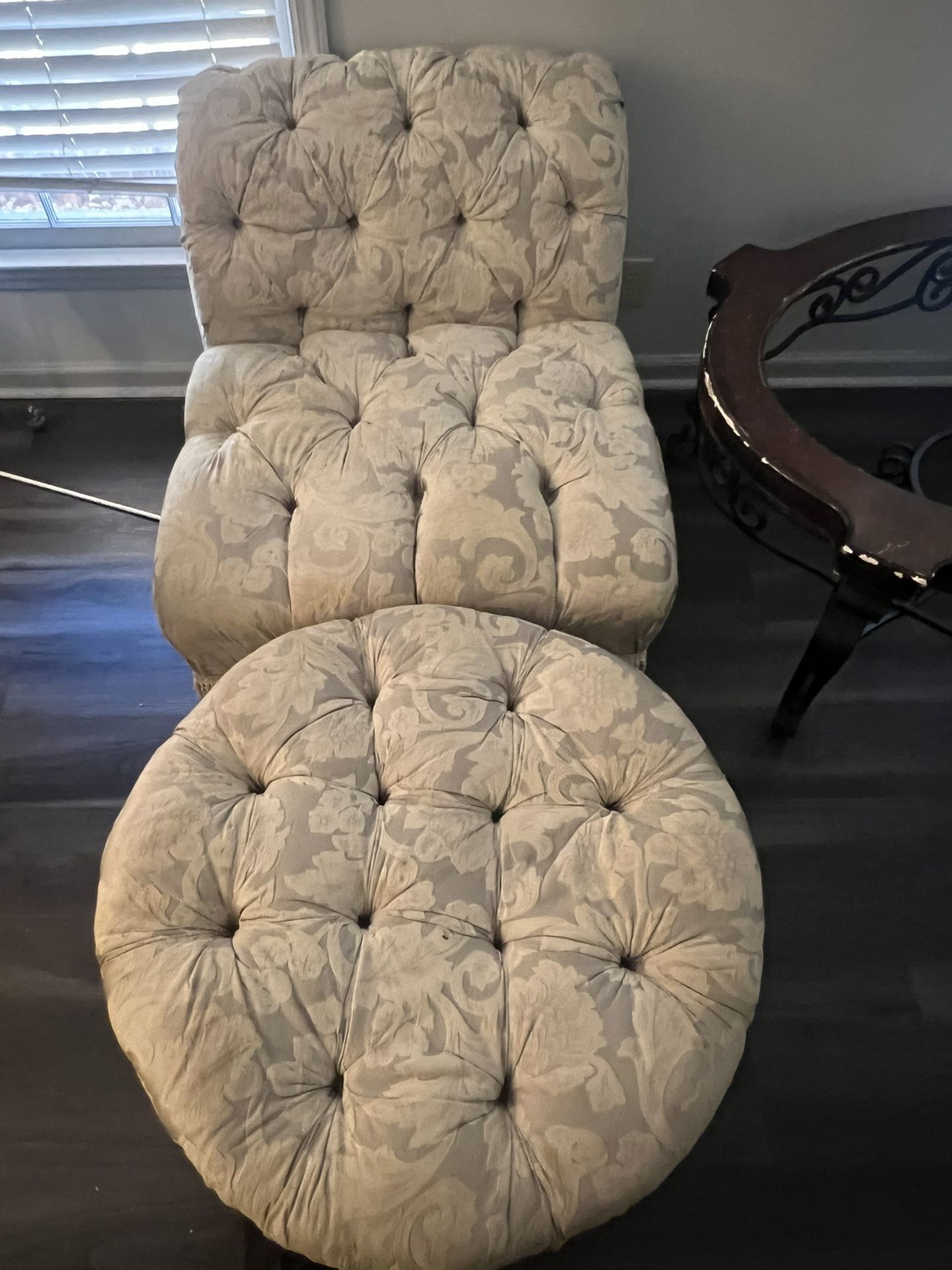 Chair And Ottoman