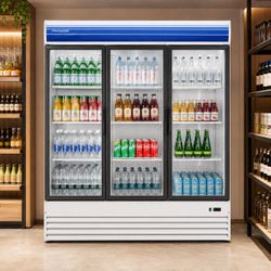 Commercial Glass Door Refrigerator