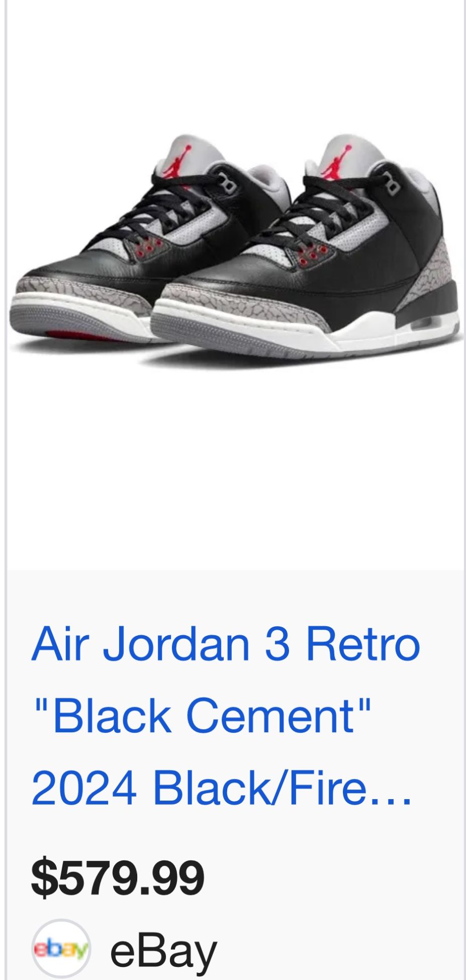 Jordan Cement 3s